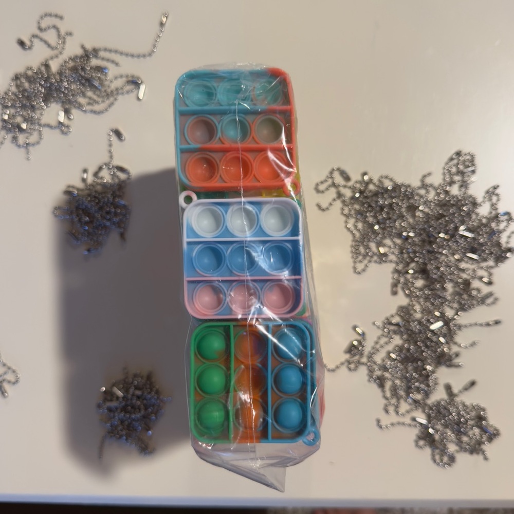 Colorful Pop It Fidget Toy
